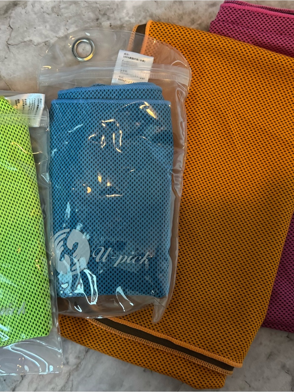 Cooling Towel set of 4 - Lightweight Sports Towel